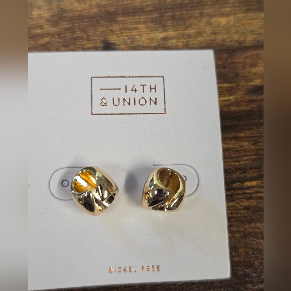 14th & Union Gold-Tone Earrings